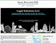 Tablet Screenshot of legalsolutions.com.sg